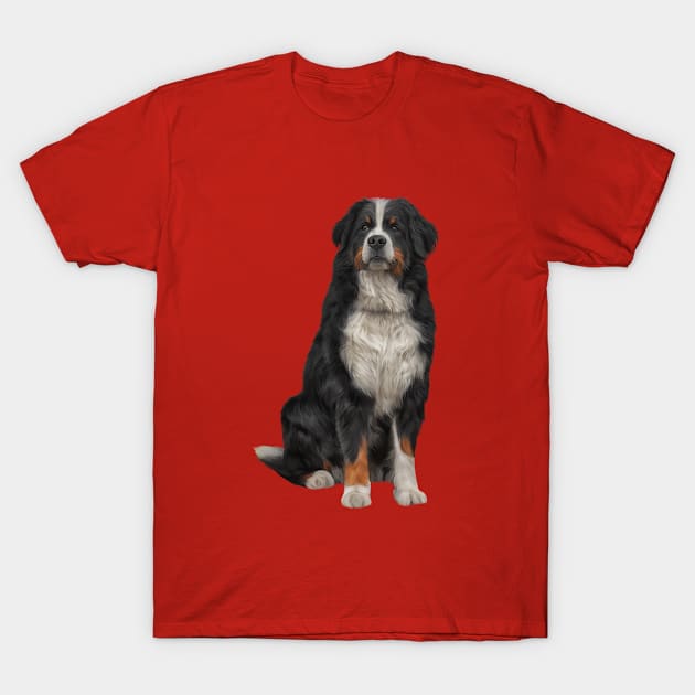 Bernese Mountain Dog T-Shirt by Bonidog